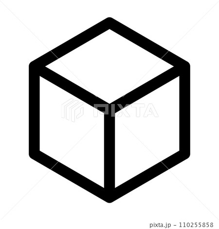 角砂糖のアイコン。ベクター。 110255858