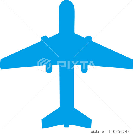 飛行機アイコンイラスト 110256248