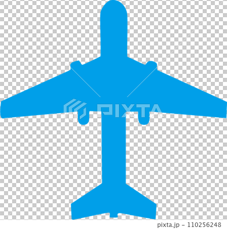 飛行機アイコンイラスト 110256248