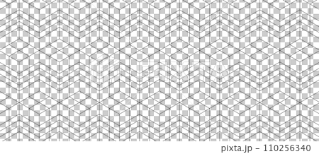 geometry abstract hexagon stripe background transparent 110256340
