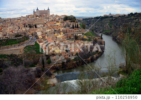 Tagus River Toledo, Spain 110258950