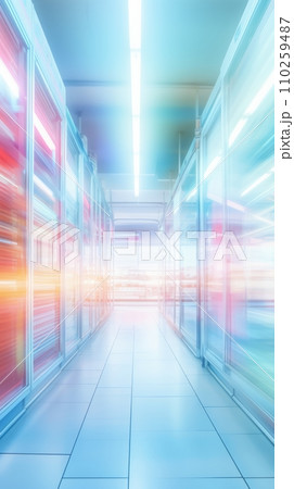 Blurred fuzzy grocery store Blurred fuzzy grocery store 110259487