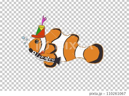 クラリネットとカクレクマノミ クラリネットとカクレクマノミ 110261067