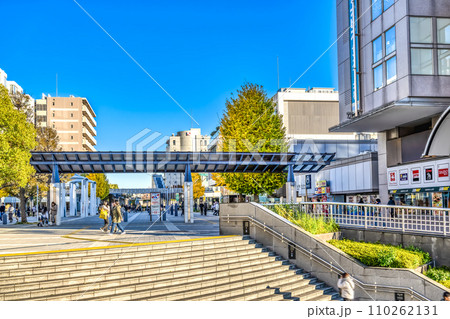 横浜市都筑区の都市風景 センター北駅 横浜市都筑区の都市風景 センター北駅 110262131