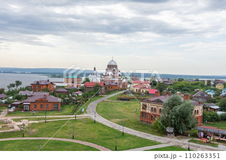 View of the Sorrow Cathedral in Sviyazhsk 110263351