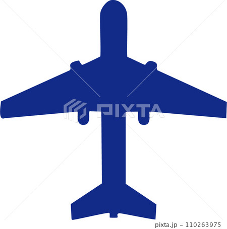 飛行機アイコンイラスト 飛行機アイコンイラスト 110263975