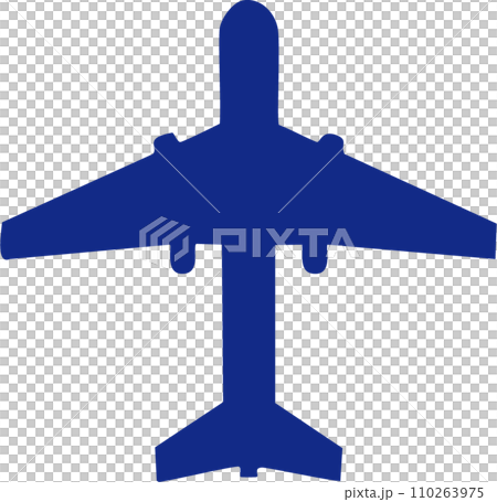 飛行機アイコンイラスト 飛行機アイコンイラスト 110263975