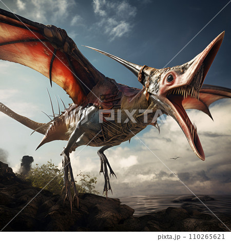 プテラノドン　ai画像 110265621