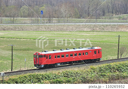 根室本線 下金山ー山部 JR北海道 キハ40-1758(釧路) 根室本線 下金山ー山部 JR北海道 キハ40-1758(釧路) 110265932