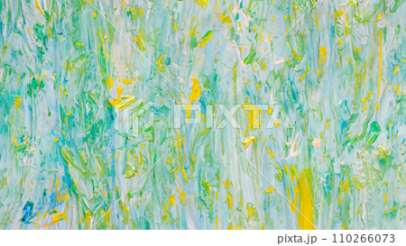 抽象的な油絵のクローズアップ 抽象的な油絵のクローズアップ 110266073