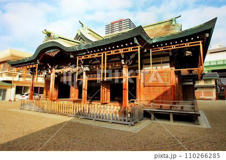 大阪七福神の恵比寿を祀る… 商売繁盛の神様『えべっさん』こと【今宮戎神社】 110266285