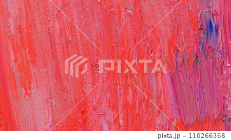 抽象的な油絵のクローズアップ 抽象的な油絵のクローズアップ 110266368
