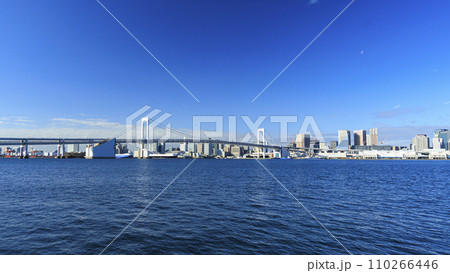 豊洲からみた東京港 豊洲からみた東京港 110266446
