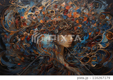 異世界の女性または妖精 AI画像 異世界の女性または妖精 AI画像 110267179
