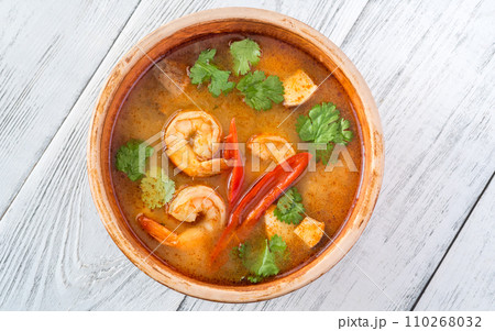 Tom Yum Soup Tom Yum Soup 110268032