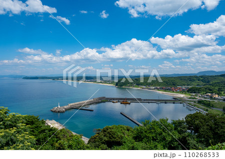 魚見台からの眺め 鳥取県気高郡気高町 魚見台からの眺め 鳥取県気高郡気高町 110268533