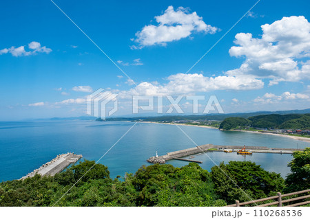 魚見台からの眺め　鳥取県気高郡気高町 110268536