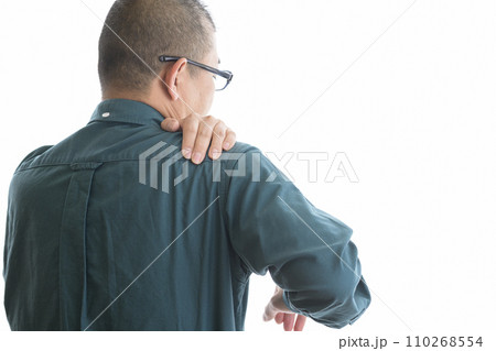 肩の痛みイメージ 肩の痛みイメージ 110268554