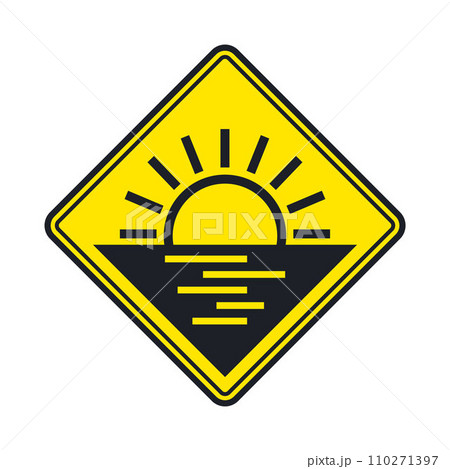 yellow dawn icon. 110271397