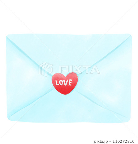 envelope with heart envelope with heart 110272810