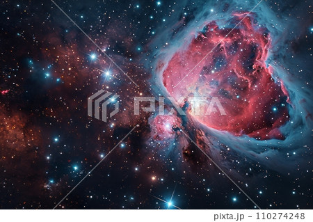 銀河の創造 宇宙の奥深くの星間雲 AI画像 42 銀河の創造 宇宙の奥深くの星間雲 AI画像 42 110274248