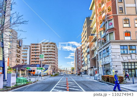 横浜市都筑区の都市風景 センター北駅 横浜市都筑区の都市風景 センター北駅 110274943