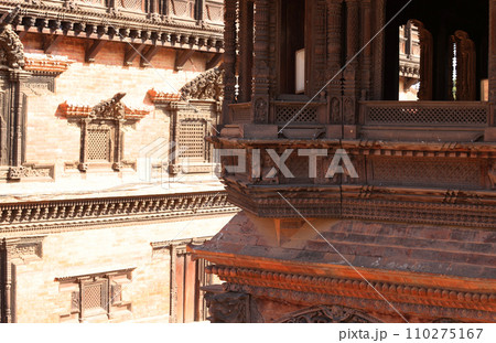 old house in Bhaktapur Durbar Square, Kathmandu, nepal old house in Bhaktapur Durbar Square, Kathmandu, nepal 110275167