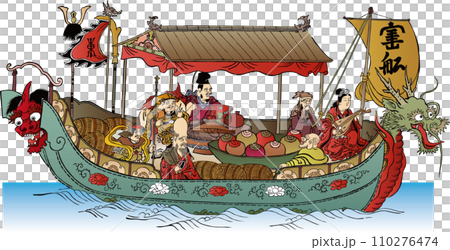 浮世絵 七福神 その34 浮世絵 七福神 その34 110276474