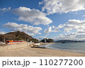 伊予鉄道 梅津寺駅と海岸 110277200