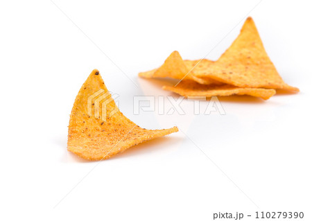 Corn nachos chips 110279390