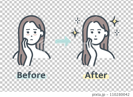 クマ解消前後 110280042