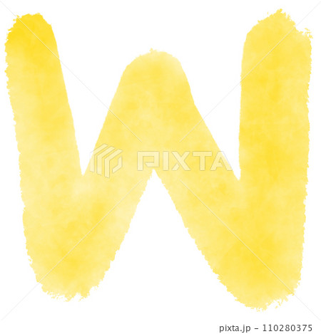 Letters w Letters w 110280375