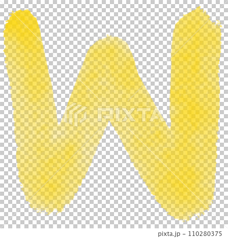 Letters w Letters w 110280375