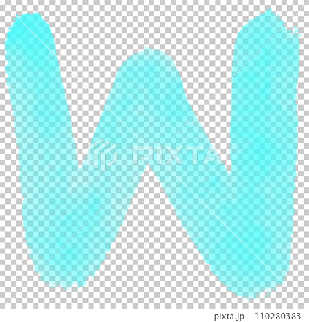 Letters w Letters w 110280383