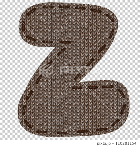 Fabric Alphabet Letter Z 110281154