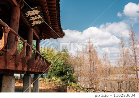Ayangru traditional pavilion in Daegu, Korea 110283634