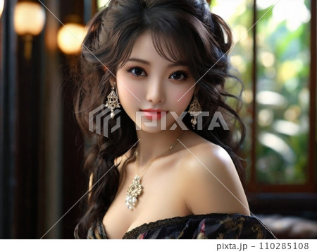 美しい女性　セクシー 110285108