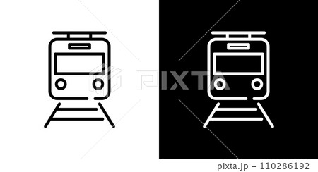 電車アイコン 110286192