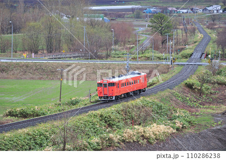 根室本線　下金山ー山部　JR北海道　キハ40-777（釧路） 110286238