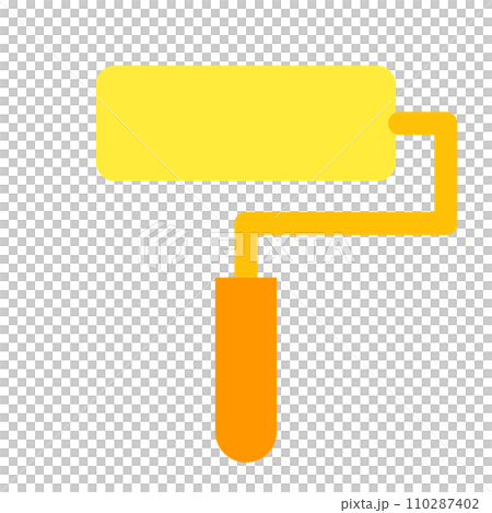 Color style icons representing design, paint and roller Color style icons representing design, paint and roller 110287402