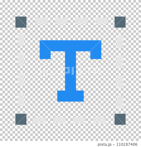 デザイン、フォントを表すカラースタイルのアイコン 110287406