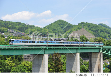 中央本線　鳥沢ー猿橋　JR東日本　115系　C13編成（長野） 110287673