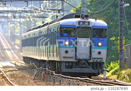 中央本線　四方津ー上野原　JR東日本　115系　C9編成（長野） 110287690
