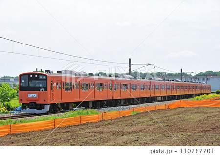 八高線 箱根ヶ崎ー金子 JR東日本 201系 H4編成(豊田) さよなら中央線201系 八高線 箱根ヶ崎ー金子 JR東日本 201系 H4編成(豊田) さよなら中央線201系 110287701