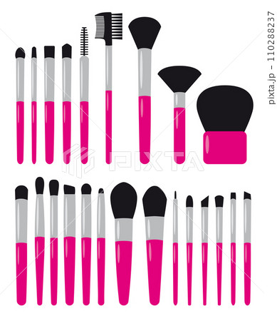 Makeup brush set 110288237