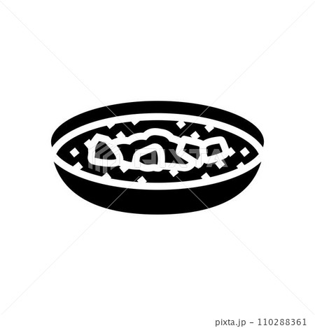 menudo soup mexican cuisine glyph icon vector illustration menudo soup mexican cuisine glyph icon vector illustration 110288361