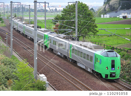 海峡線 木古内ー知内 JR北海道 789系 HE-301編成(函館) スーパー白鳥 海峡線 木古内ー知内 JR北海道 789系 HE-301編成(函館) スーパー白鳥 110291058