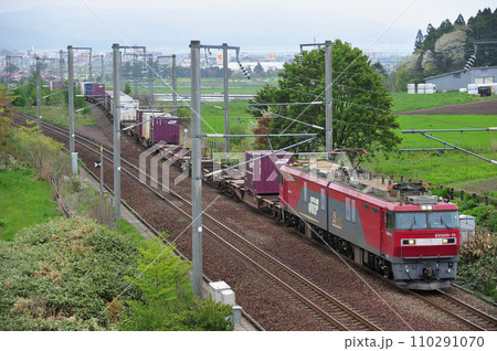 海峡線 木古内ー知内 JR貨物 EH500-15(仙台) 海峡線 木古内ー知内 JR貨物 EH500-15(仙台) 110291070