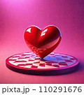 赤いハート 110291676