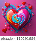 ハートペイント 110291684
